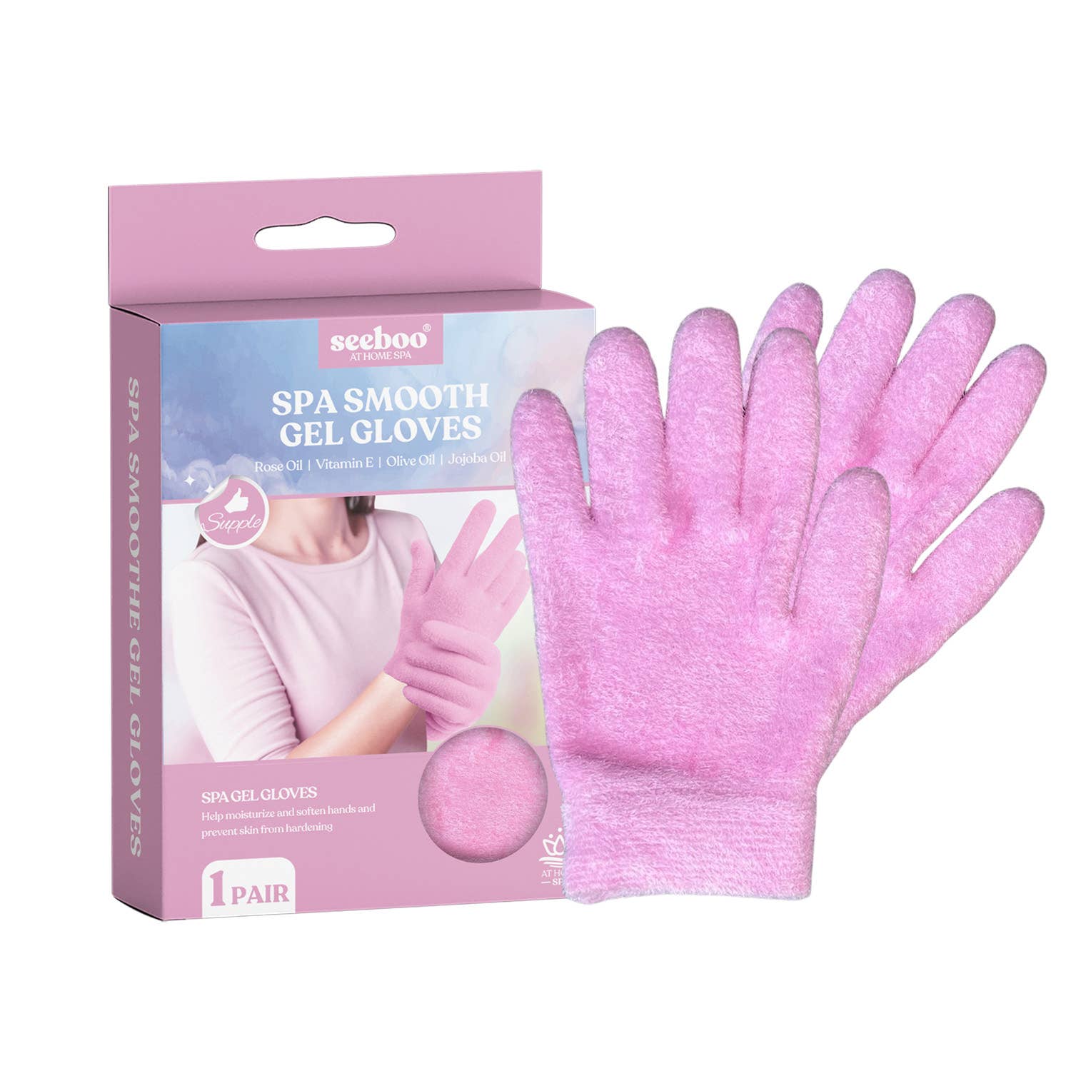 The American Gift Company (TAGCO) - Wholesale Moisturizing Gloves - Spa Smooth Gel Gloves