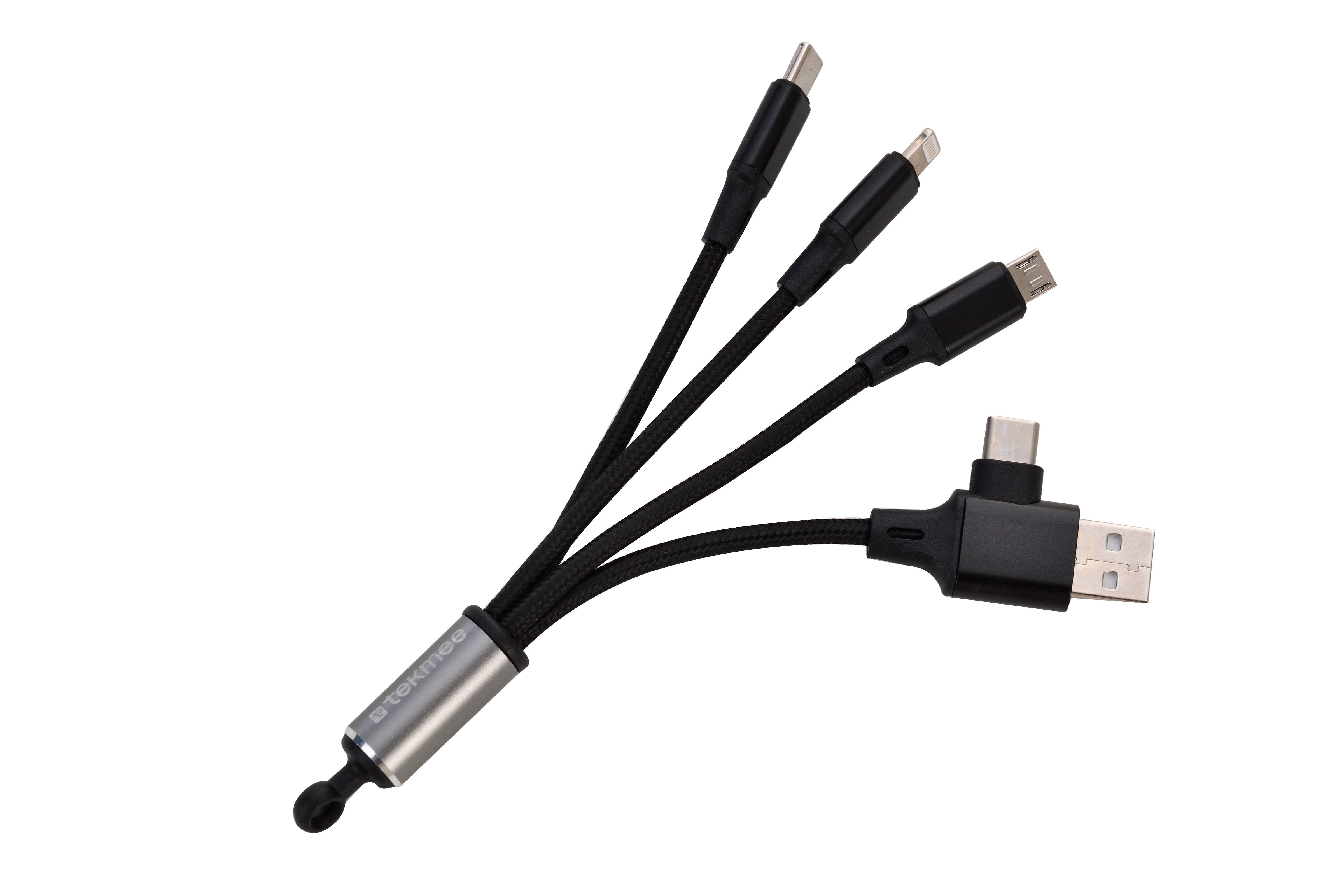 Tekmee – Engroshandel Opladningskabel – ALT I 1 MULTICHARGE OCTOPUS-KABLER med Ipho-stik1