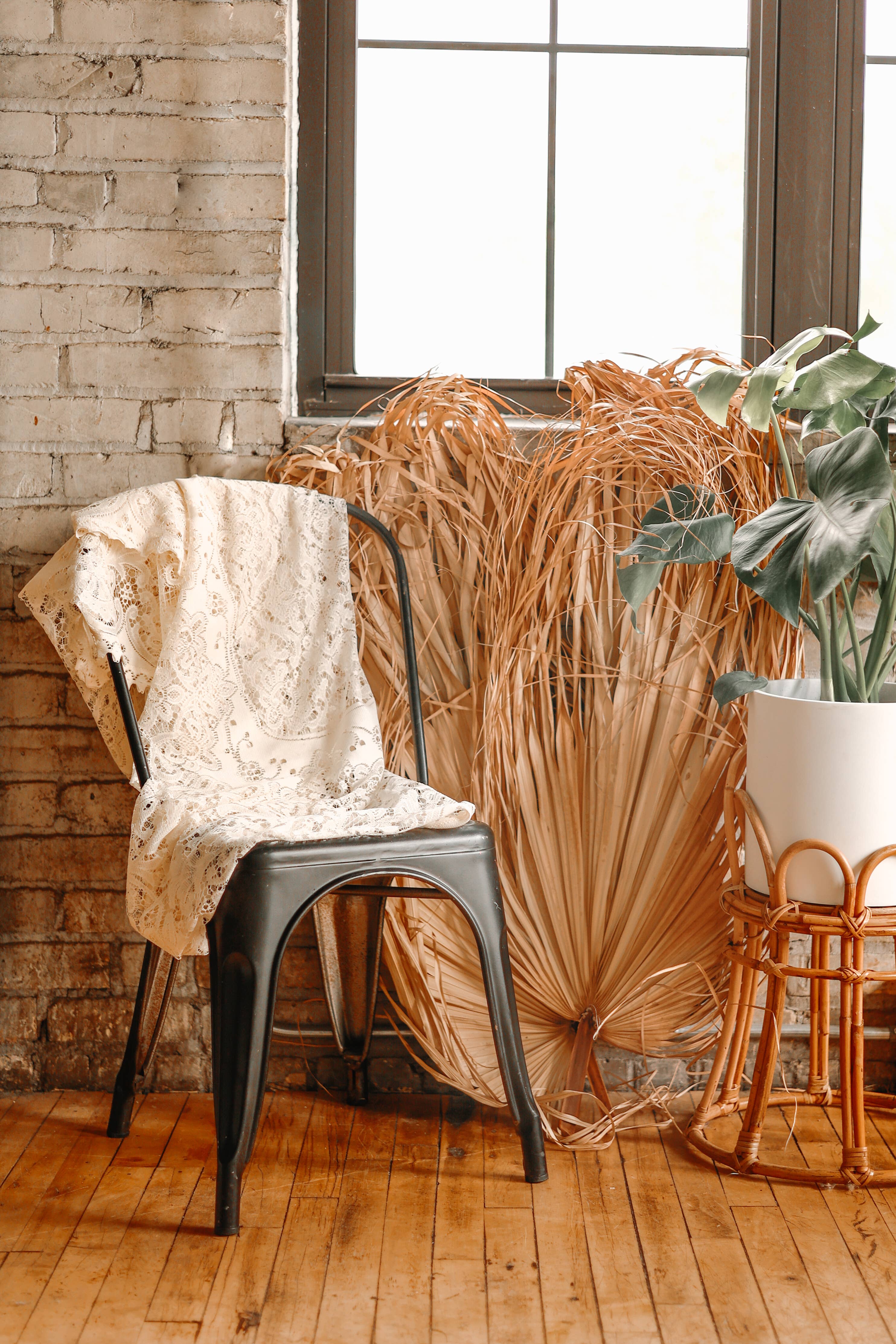 The Blooming Palm - Wholesale Retailermonster - 3 ft (91 cm) jumbo natuurlijke gedroogde wilde palmblad waaiervorm6