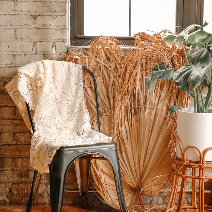 The Blooming Palm - Wholesale Retailer sample – Home decor - 3ft. JUMBO Sun-Dried Wild Untouched Palm Leaf Wispy Frond6