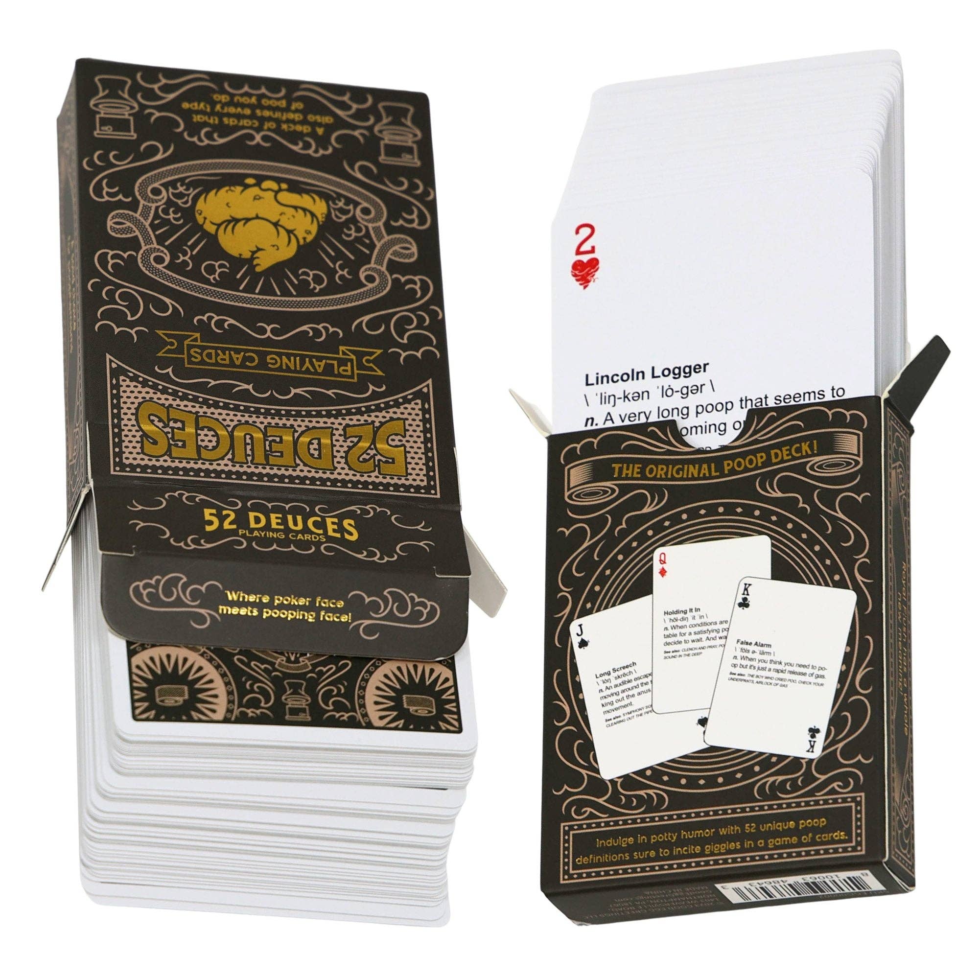 Sleazy Greetings – wholesale Skämtpresent/liten present – 52 Deuces Spelkort8