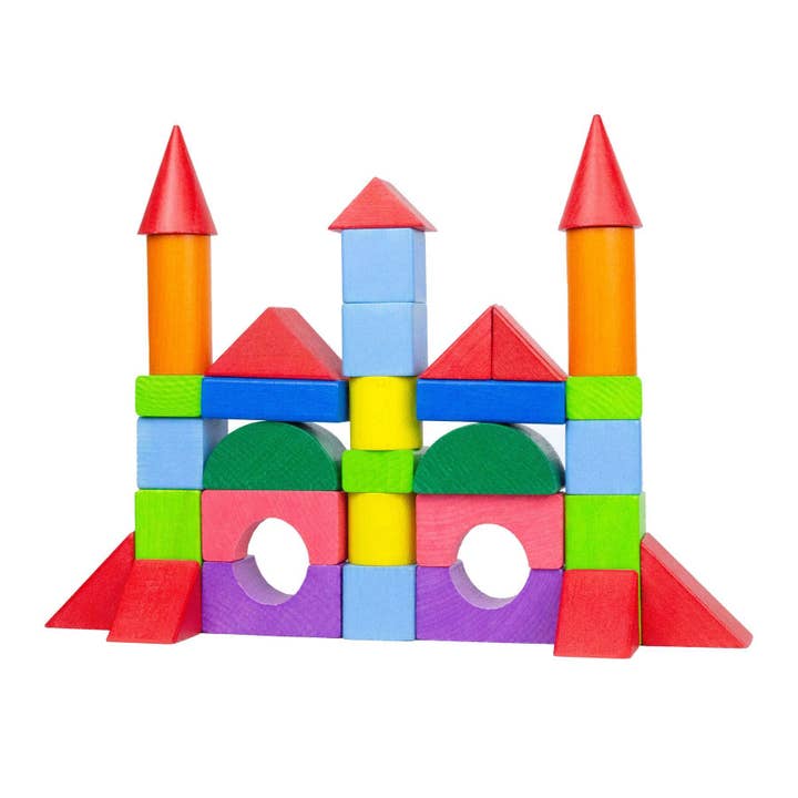 Wooden Building Set - Wooden Block Set 32 Pcs for wholesale by Igroteco