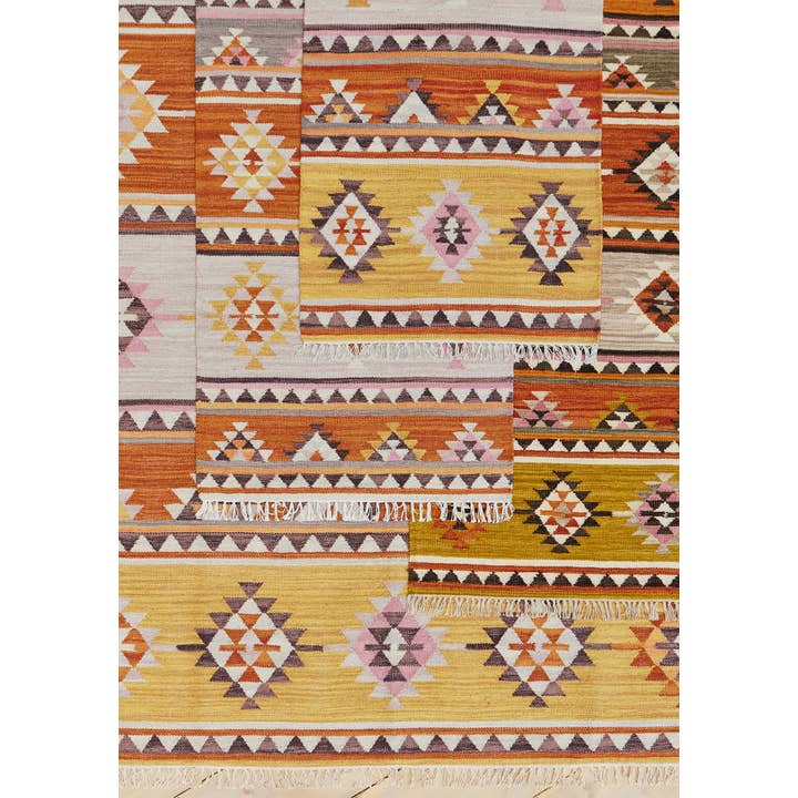 Namaste – wholesale Runner rug – Kunduz Hand loom Kilim Runner Rug 75x240cm4
