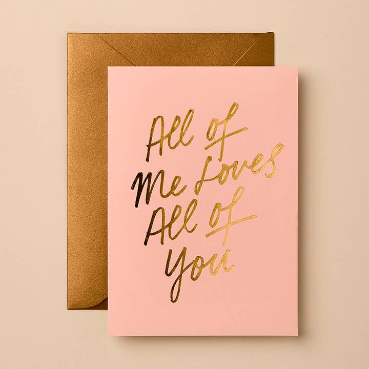Love Greeting Card | Sustainable Minimal Design for wholesale by Gabrielle & Celine Greeting Cards Australia