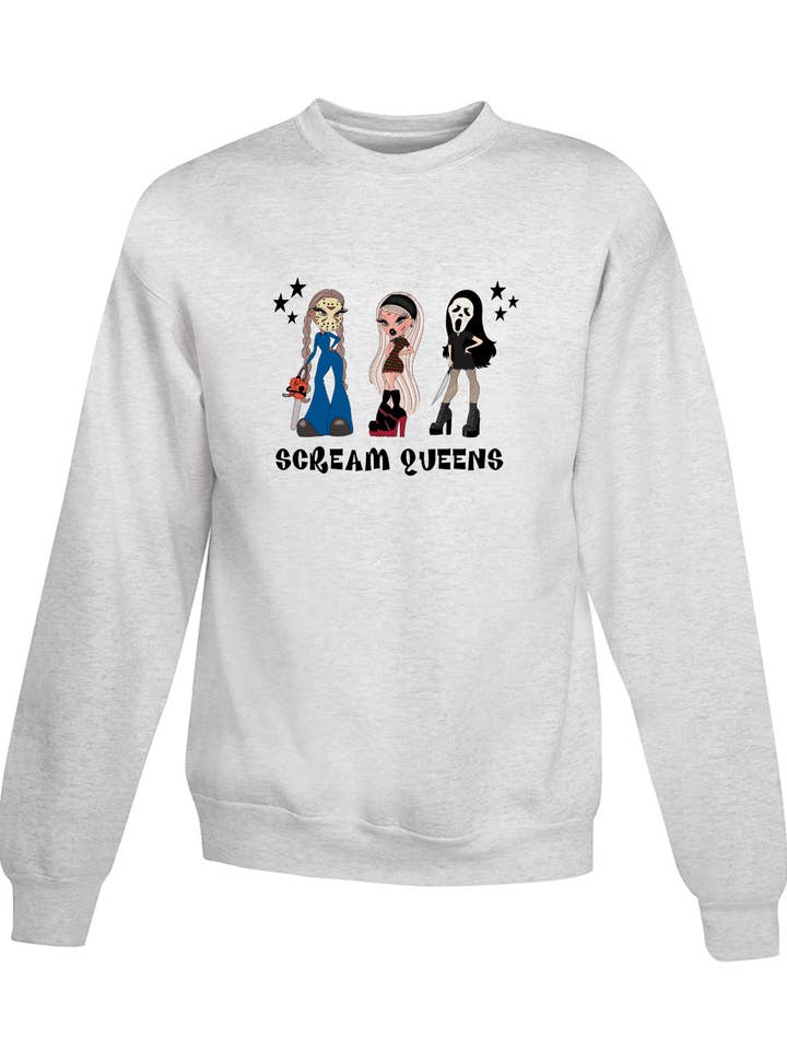 Scream Queen Crewneck for wholesale by Clara Nova