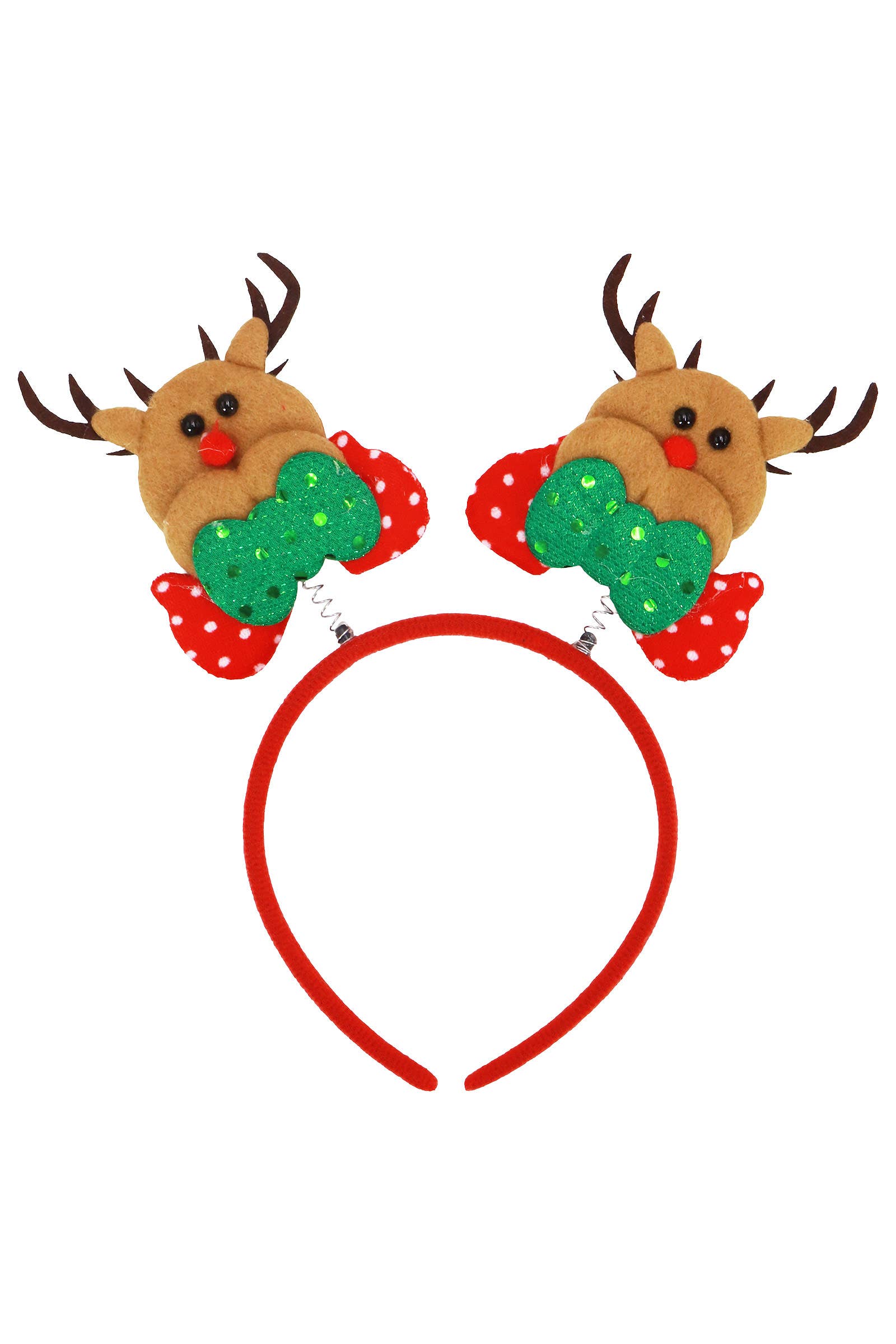 ASSORTI Couvre-têtes fantaisie en forme de guirlandes scintillantes de Noël en vente sur Faire6