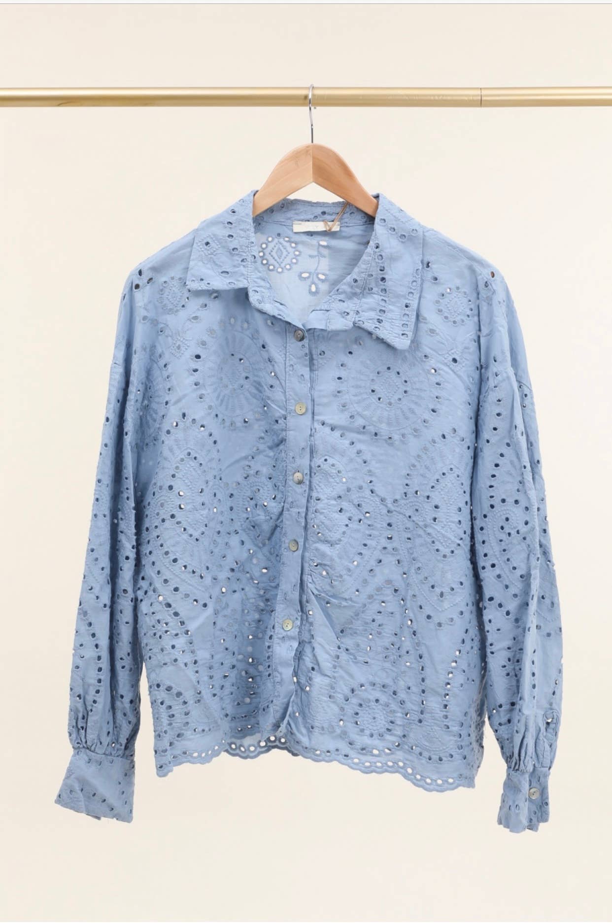 LÉA & LUC – wholesale Buttoned-down shirt – Women's – 100% Cotton Shirt REF. 202888