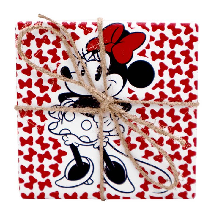 PINEAPPLE Beauty - Wholesale Coasters - UPD 4014282 Mickey and Minnie Mouse Ceramic Coaster Set - 41