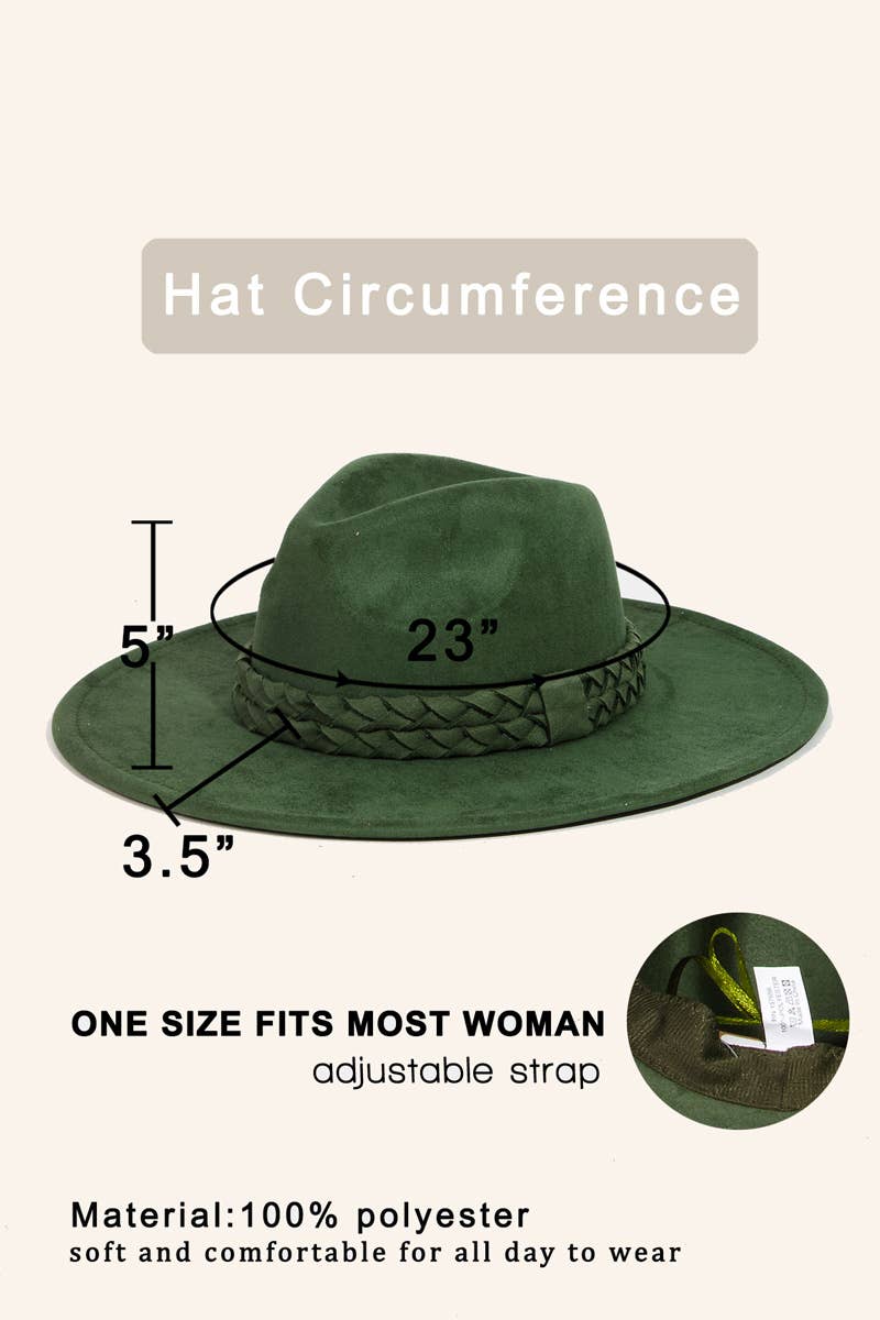 Anarchy Street - Wholesale Fedora - Women's - Double Rope Braid Fedora Hat7