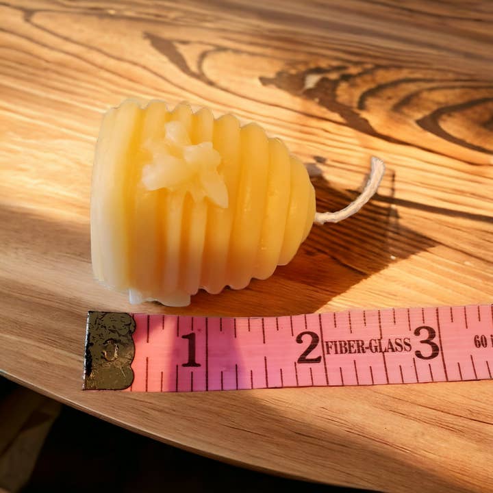 Different Branches – wholesale Novelty candle – Handmade in Ohio Single pure beeswax beehive candle no drip