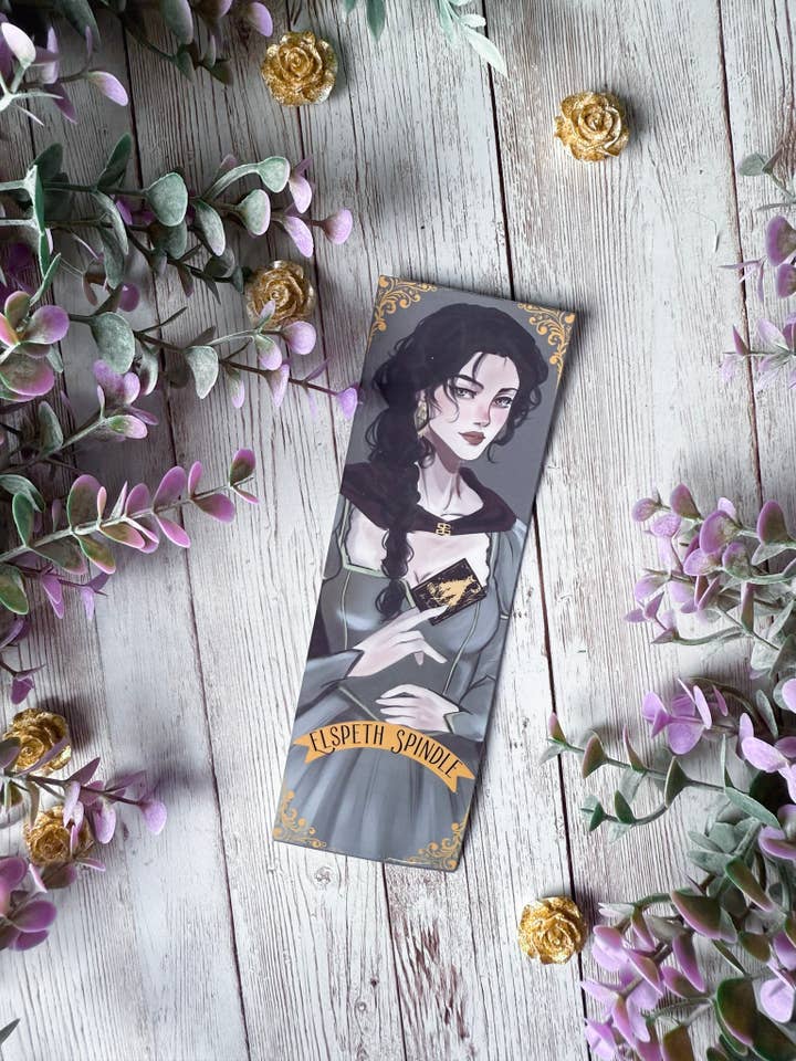 Elspeth Spindle Bookmark for wholesale by Lore & Whimsy