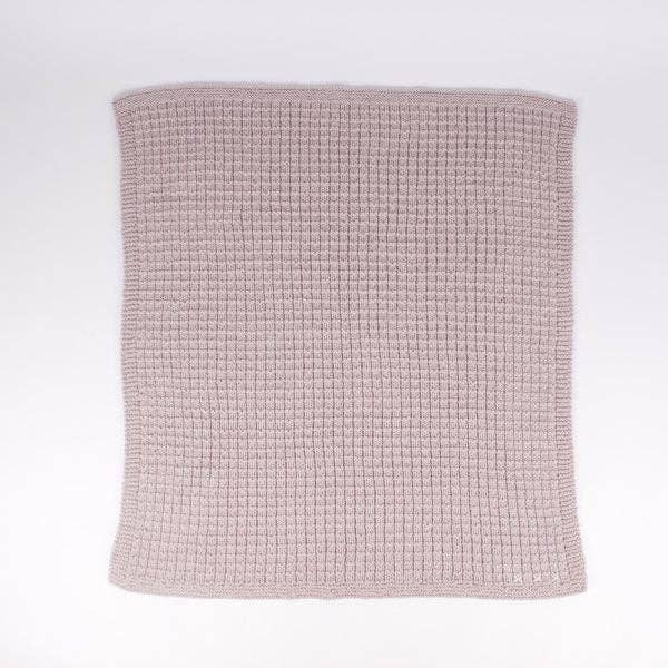 Wool Couture Company – Artigos de tricô/crochê por atacado – Kit de tricô para cobertor de bebê waffle3