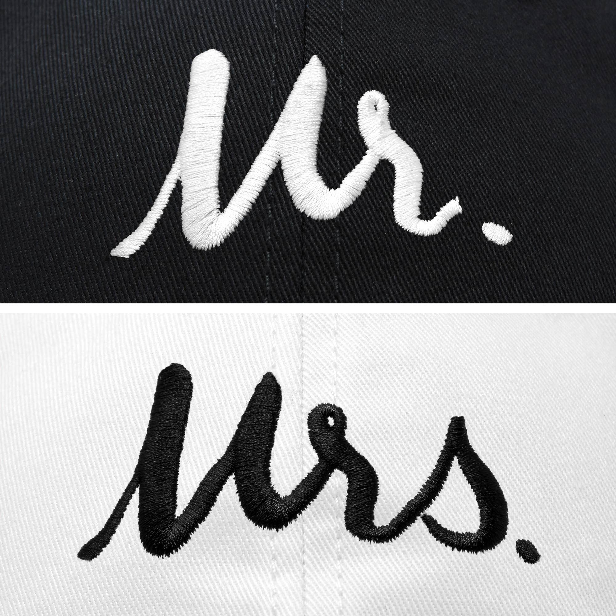 Dalix - Wholesale Baseball Cap - Unisex - DALIX Mr and Mrs Baseball Cap Matching Couples Hat Set7