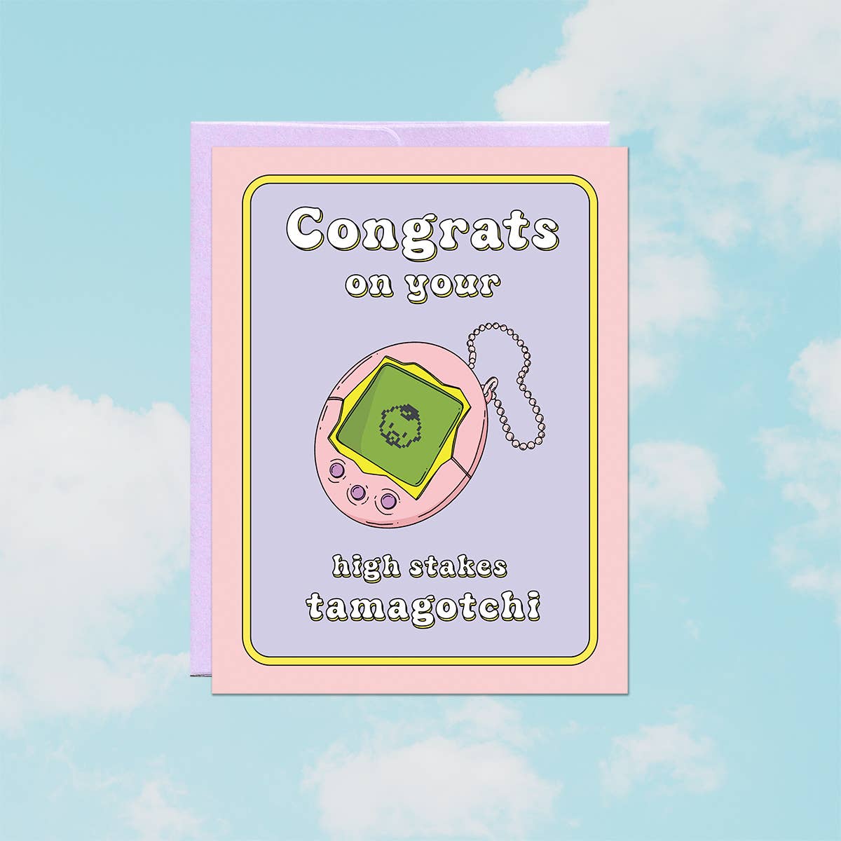 Party Mountain Paper co. - Wholesale Baby Card - High Stakes Baby | Baby Card1