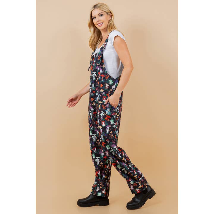 mushroom overalls