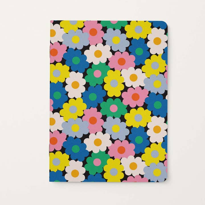 Romancing the Fleur Caderno Retro Floral de Capa Mole 6x8 Páginas em Branco por atacado de My Darlin'