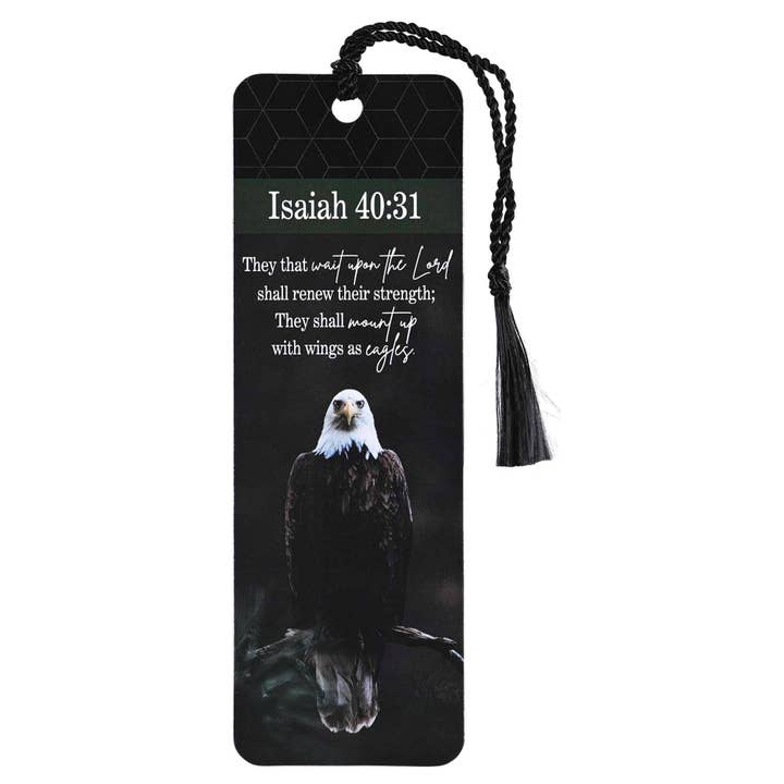 Tassel bogmærke Eagle Isaiah 40:31 12-pakke for engroshandel hos Dicksons
