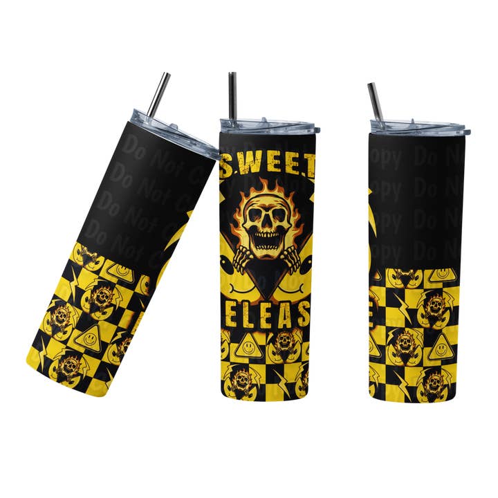 20oz Completed Skinny Tumbler for wholesale by Gonna Get Crafty