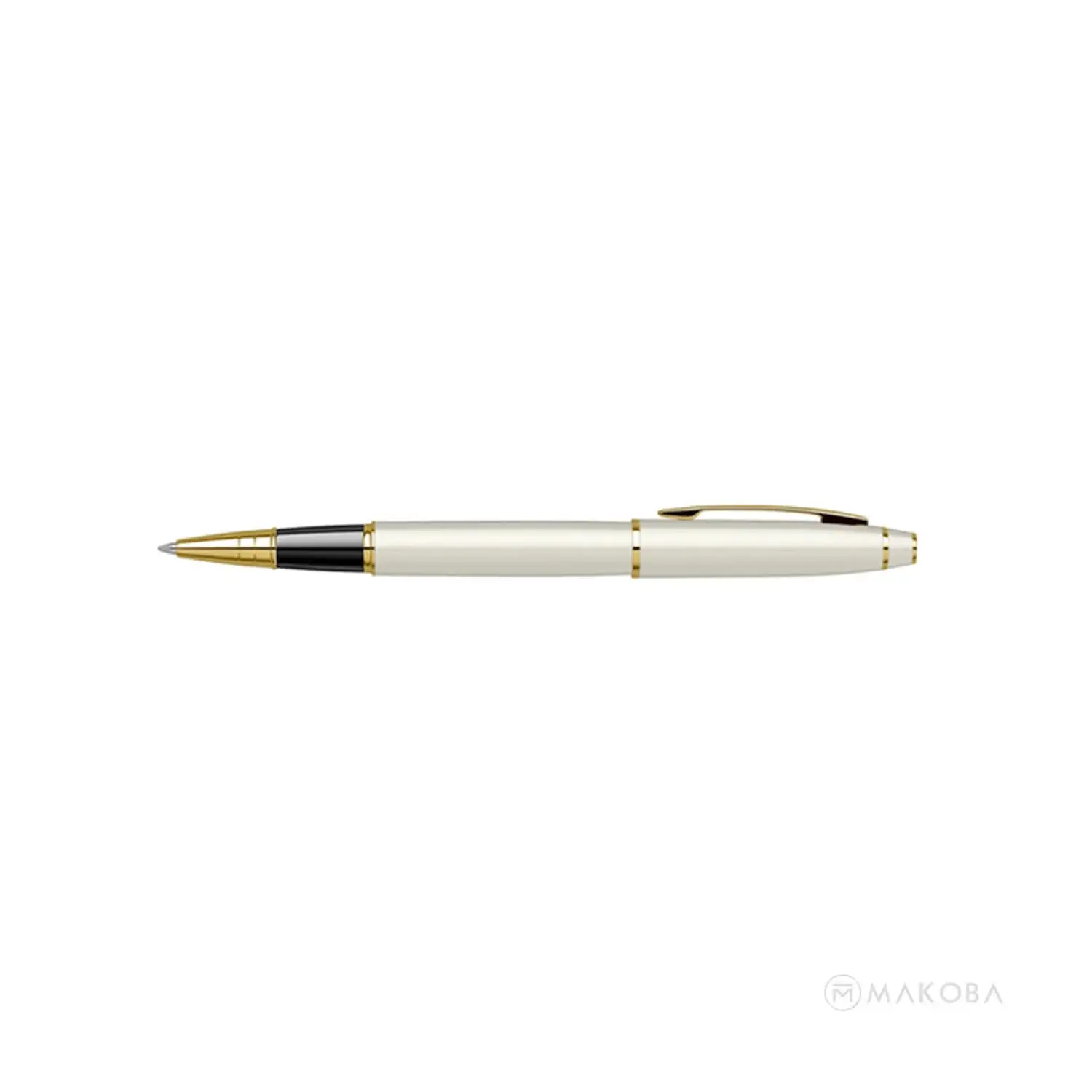 SCRIKSS - Wholesale Pen - M SCRIKSS NOBLE 35 WHITE MOTHER-OF-PEARL AND GOLD FOUNTAIN PEN5