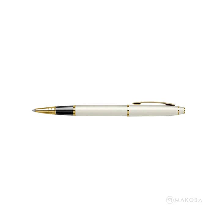 SCRIKSS - Wholesale Pen - M SCRIKSS NOBLE 35 WHITE MOTHER-OF-PEARL AND GOLD FOUNTAIN PEN5