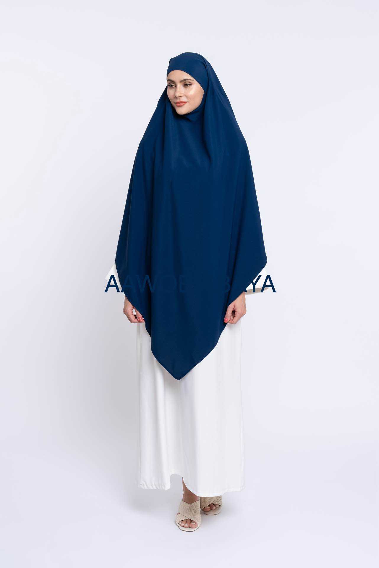 Aawoe Abaya - Vente Hijabs – femme - Khimar Maya Long Pointu - 2143-KH25