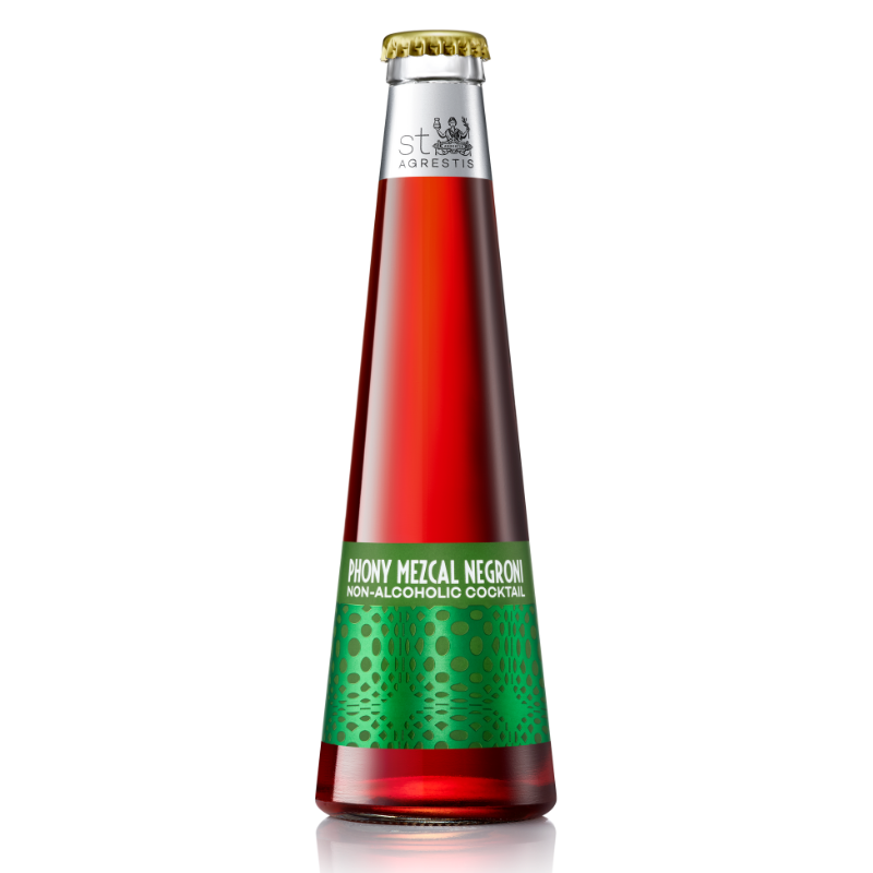 St. Agrestis - Wholesale Non-Alcoholic Aperitif/Mocktail - St. Agrestis Non-Alcoholic Phony Mezcal Negroni.5