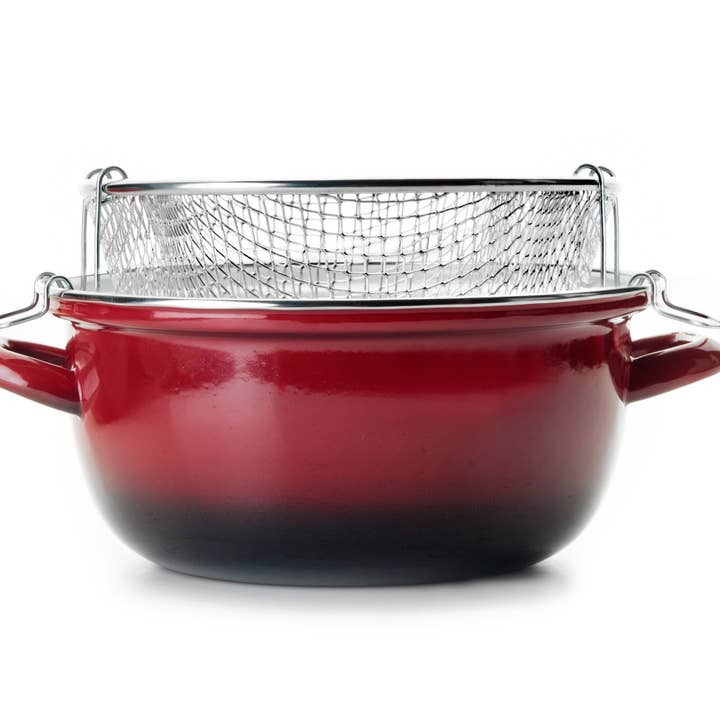 IBILI - Volcan Fryer With Basket 24 Cms. for wholesale by Ibili