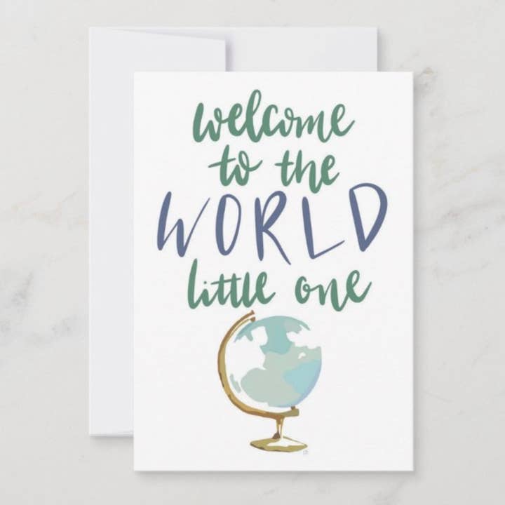 Welcome to the World for wholesale by Ethel B Designs