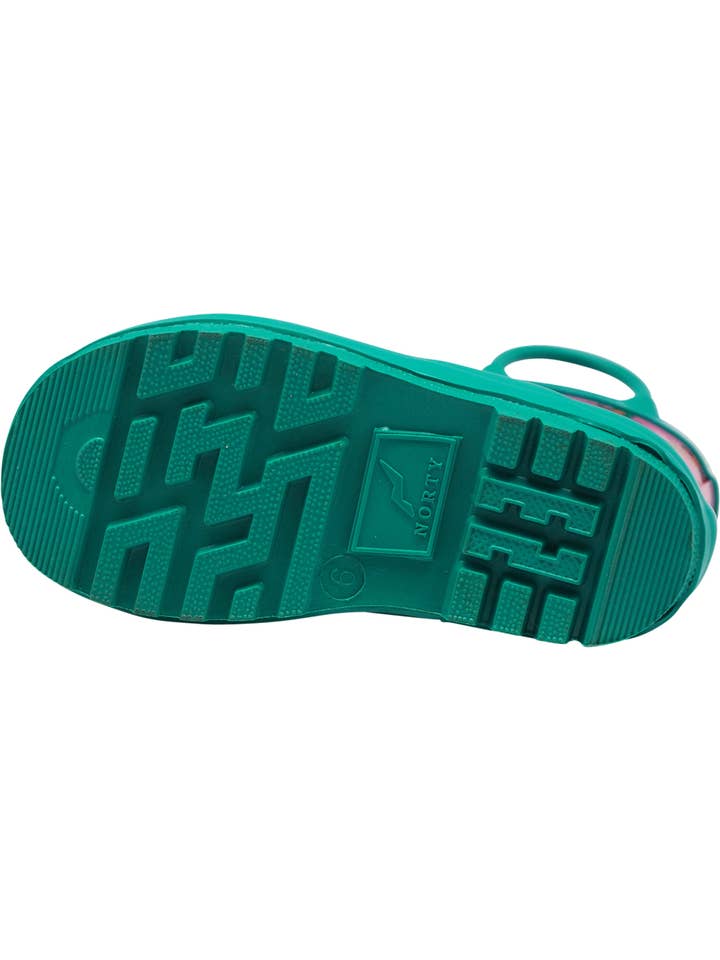 Eastern Off Price - Venta al por mayor Botas de agua - Niños - Botas de lluvia con estampado de goma Norty Kids 40154 Pink Butterflies3