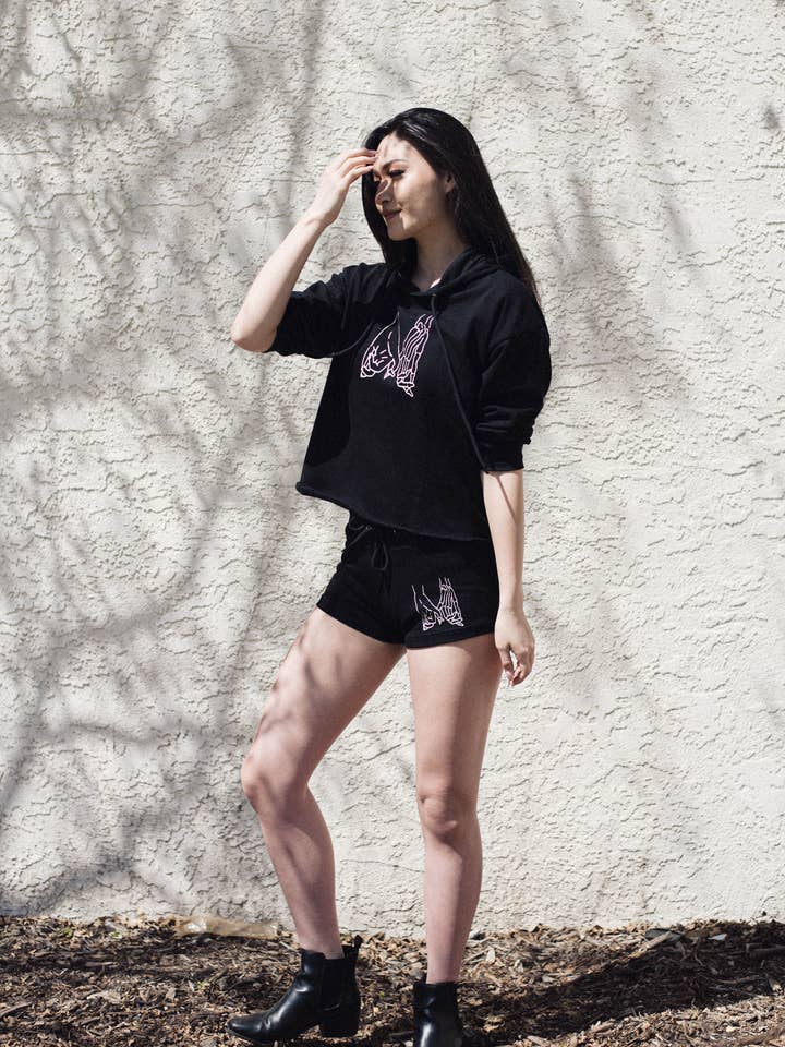 Dark Love - Pantaloncini da donna per la vendita all'ingrosso da parte di Preston And James