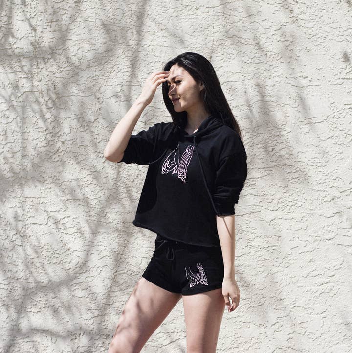 Short feminino Dark Love por atacado de Preston And James