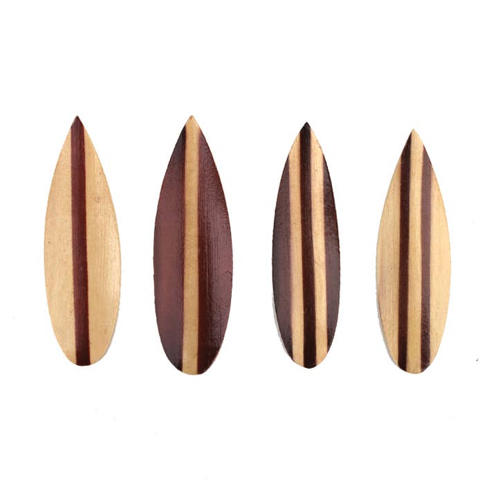 California Seashell Company - Wholesale Craft Supplies - 2" Wood Craft Surfboards