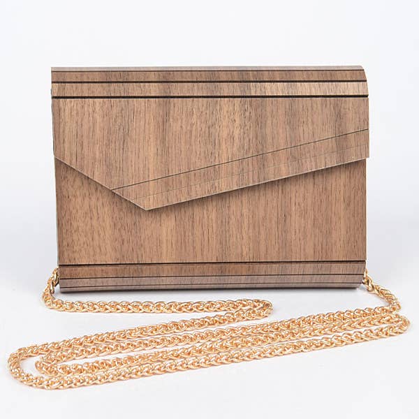 Wooden Clutch for wholesale by 3AM BY H&D ACCESSORIES