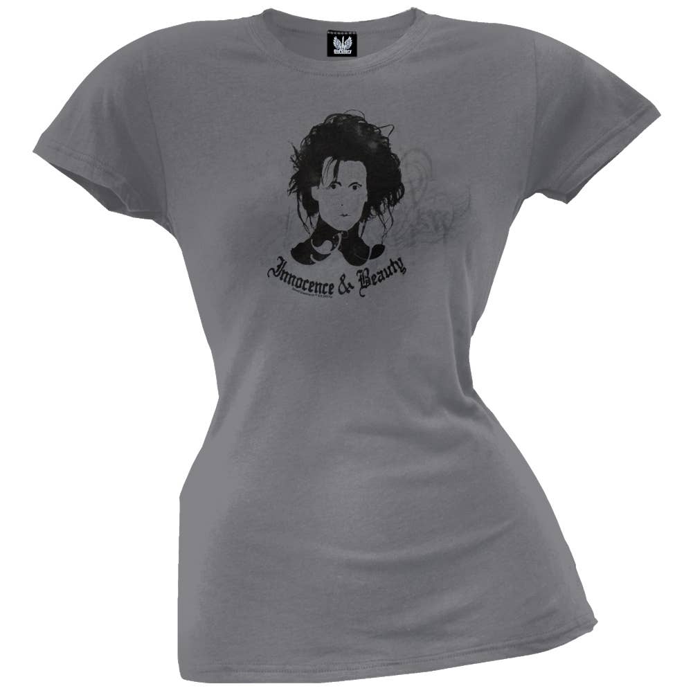 Official Store - Wholesale Screen Printed T-Shirt - Women's - Edward Scissorhands - Innocence Women's Juniors T Shirt0