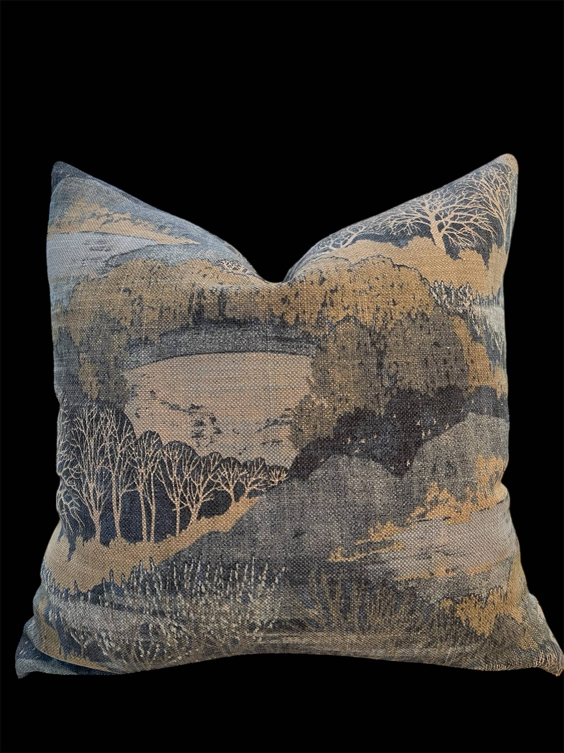 Dahlia & Grace pillows - Vendita all'ingrosso Cuscini decorativi - Cuscino Decorativo Claudine Landscape con Inserto in Piuma1