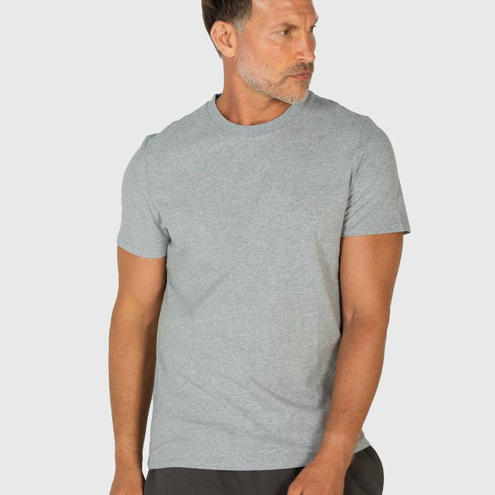 Crew Neck Tee in Grey - ADD ANY 3 TEES TO CART, PAY FOR JUST 2 and other Purchase Wholesale grey t shirts. Free Returns & Net 60 Terms on Faire trending on Faire.