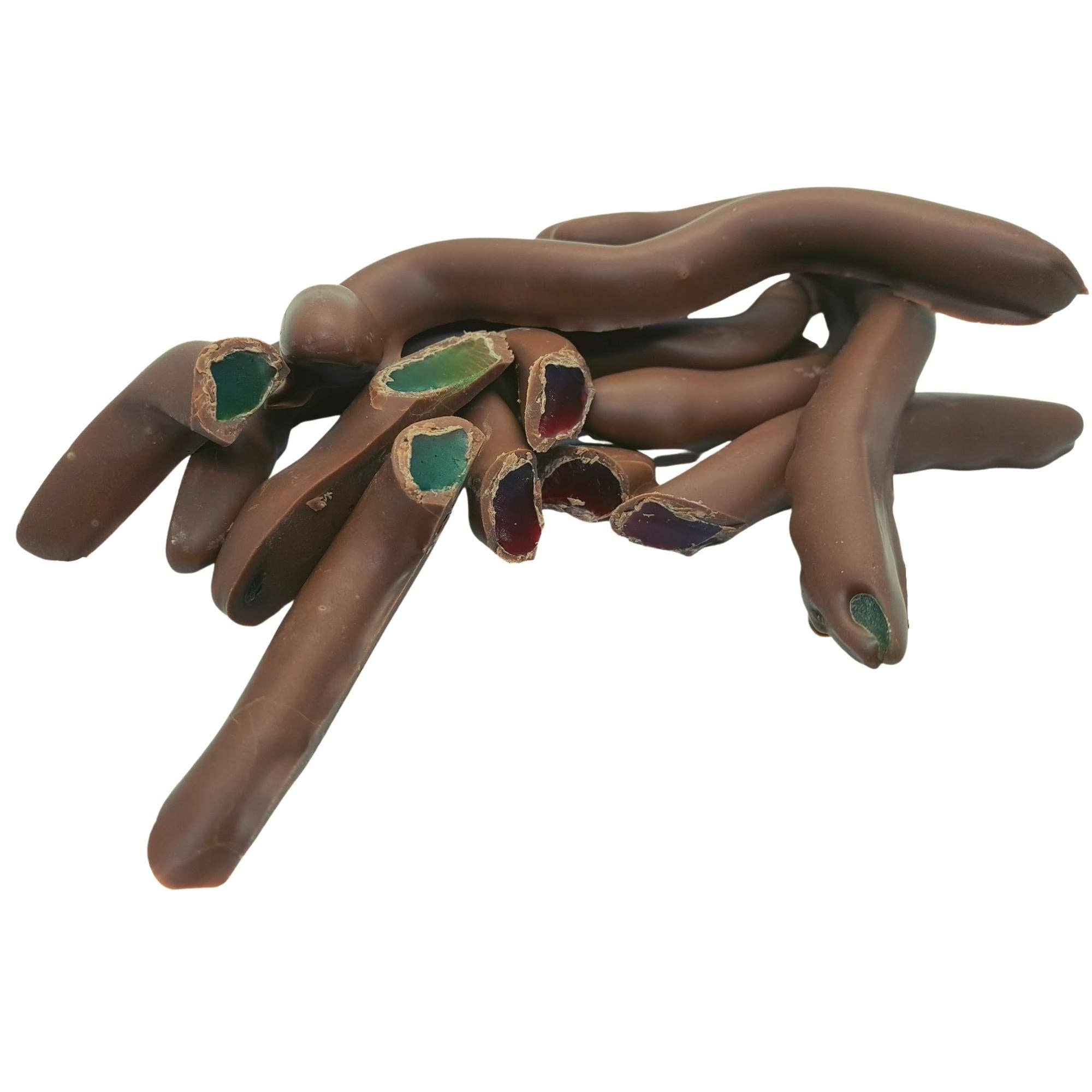 Poppy's Chocolate - Wholesale Chocolate-covered sweets - Milk Chocolate Coated Snakes 100g1
