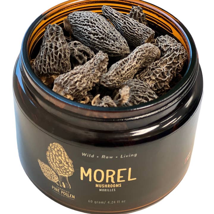 Canadian Pine Pollen Company Ltd. – Vegetais secos/desidratados por atacado – Cogumelo Morel
