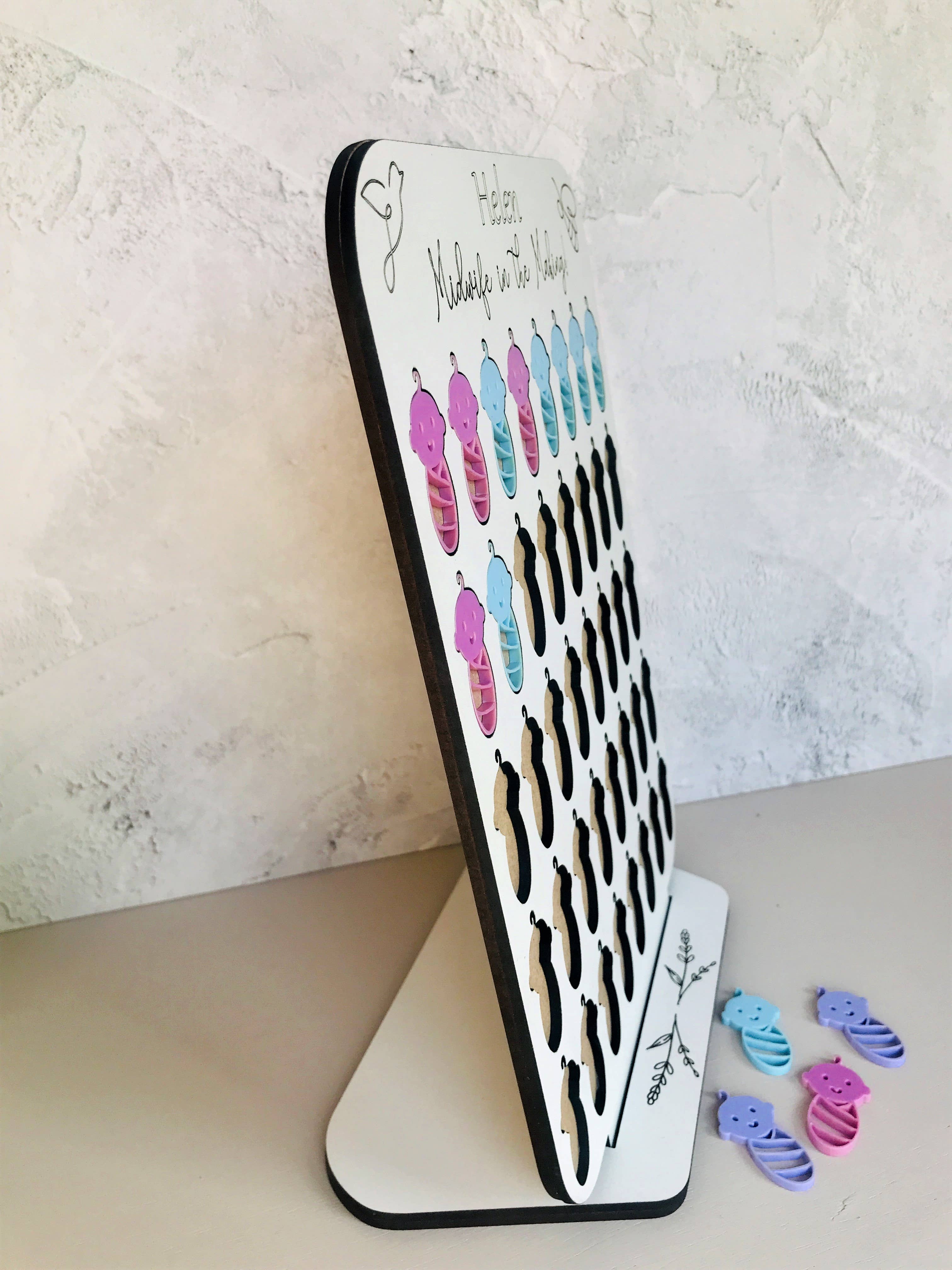 Deco Rach Design - Venta al por mayor Recordatorios de desarrollo/artísticos - Niños y bebés - Regalo para comadronas, contador de parteras para estudiantes9