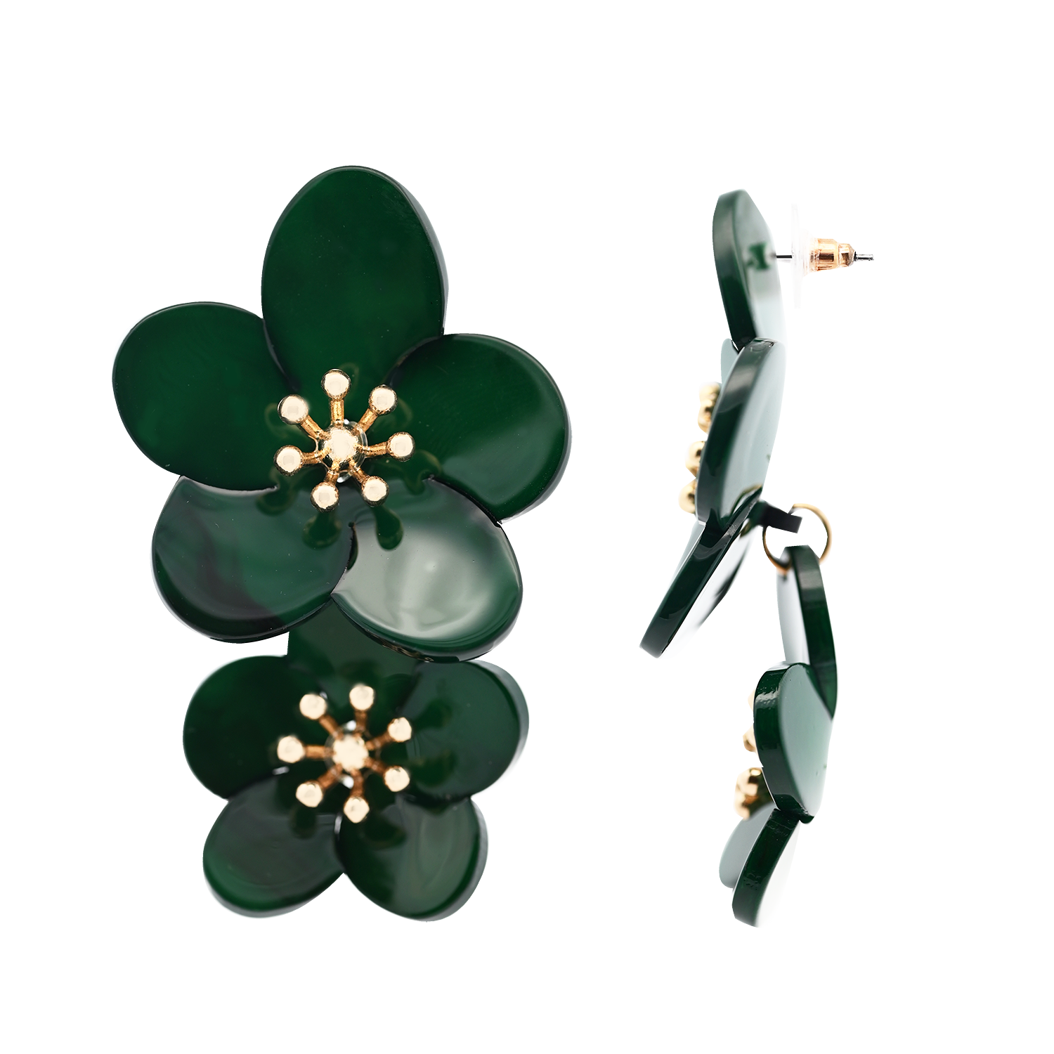 AMORINO SRL – wholesale Dangle earrings – HANGING EARRINGS WITH FLOWERS - FT2468A3094