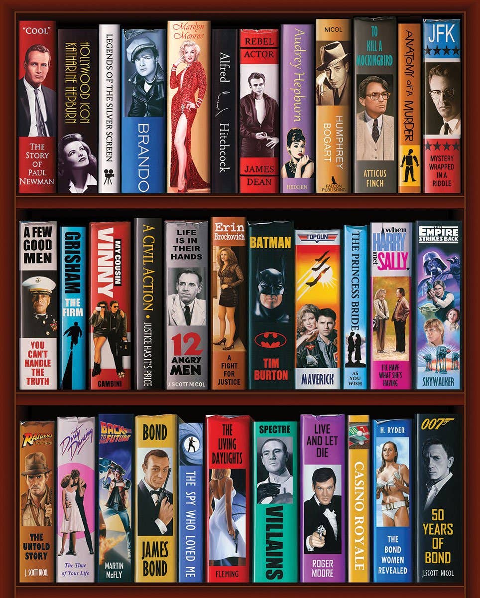 White Mountain Puzzles - Wholesale Puzzle - Adult - Fictions (1252pz) - 1000 Piece Jigsaw Puzzle0