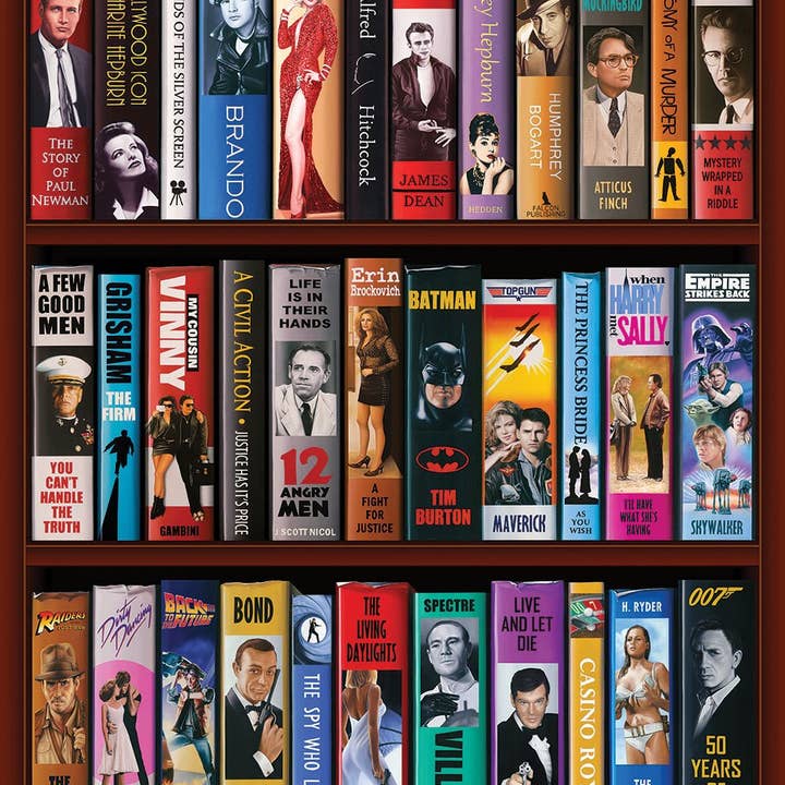 White Mountain Puzzles - Wholesale Puzzle - Adult - Fictions (1252pz) - 1000 Piece Jigsaw Puzzle