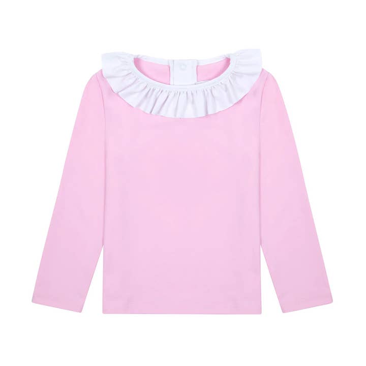 Pinker Rüschenkragen für den Großhandel von Happy Duck