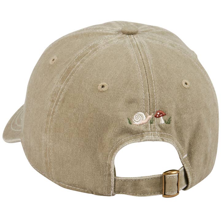 Primitives by Kathy - Wholesale Baseball Cap - Unisex - Snail & Mushroom Baseball Cap