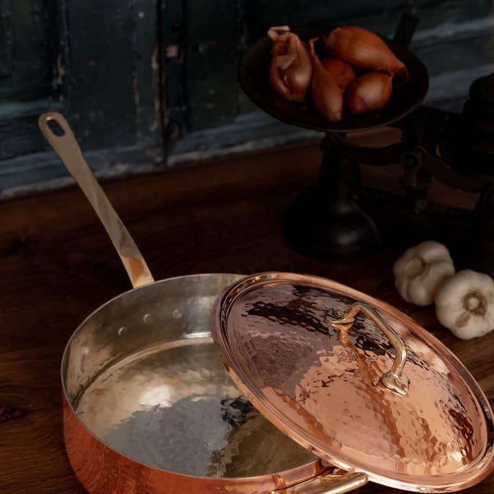 Coppermill Kitchen LLC - Wholesale Cooking Pot - Coppermill Kitchen Vintage Inspired Large Saute2