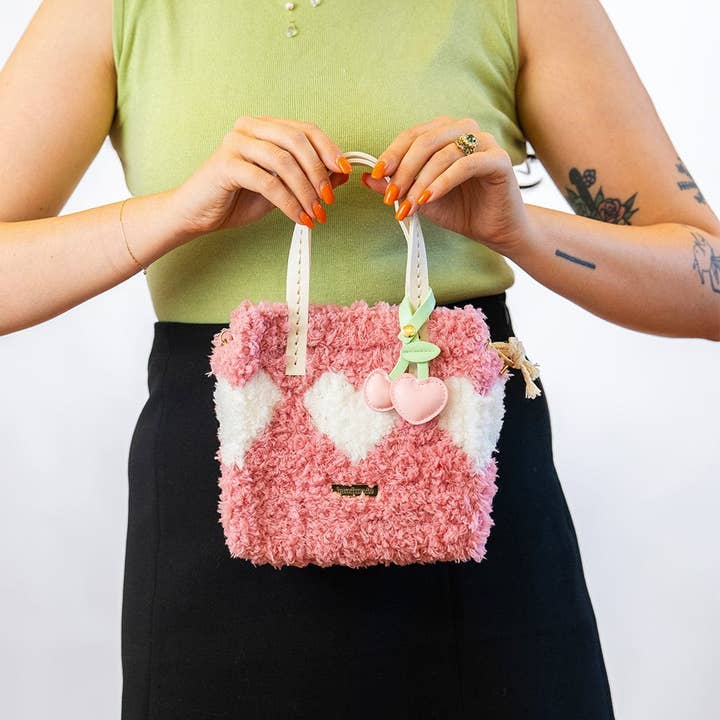 Craft Club - Wholesale DIY craft kit - BLUSH HEARTBREAKER - Woven Tote Bag Kit8