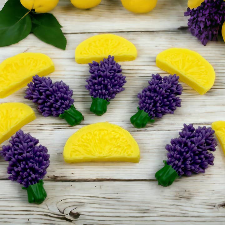 Wax and Wix Bakery® - Wholesale Wax Melt - Lavender and Lemon Wax Melts. 5.30 oz. Wax Melt/Soy Wax1