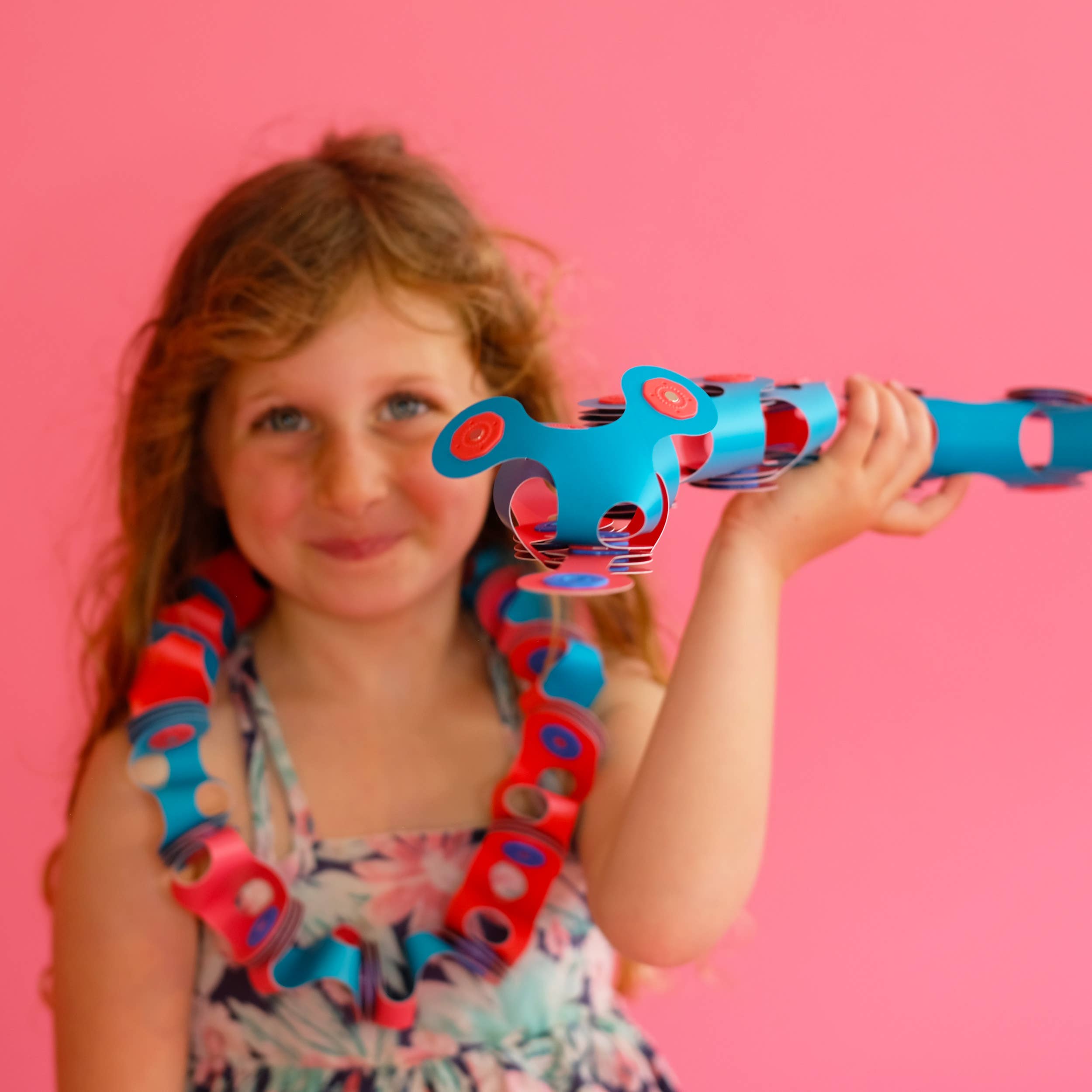 CLICS NV - Vendita all'ingrosso Set di costruzioni - Bambini - Clixo Itsy Pack Fenicottero e Turchese4