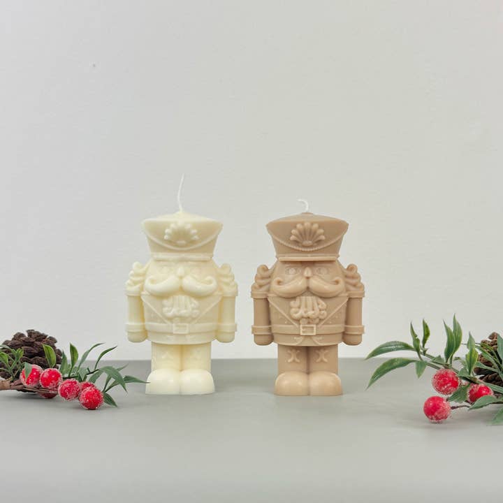 Eli and Things - Wholesale Novelty candle - Large Christmas Nutcracker Candle - Christmas Scented Candle8