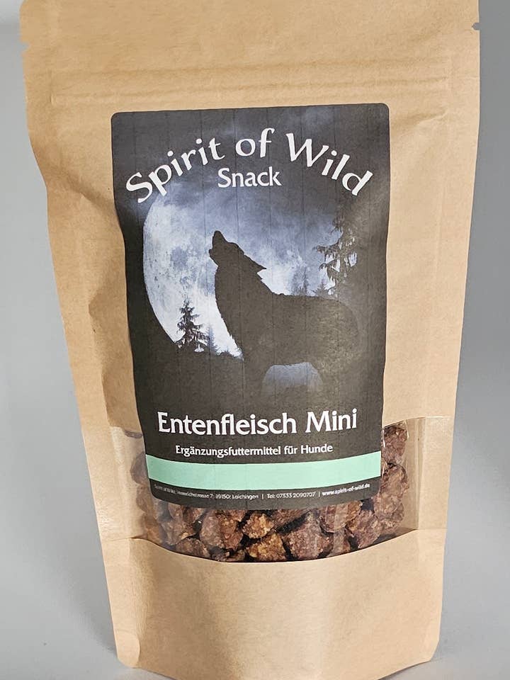 Spirit of Wild Snack Ankkött Mini för wholesale av Spirit of Wild